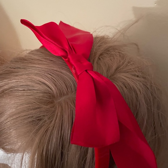 Hairbands 6 Lot Floral Reds, Blue, Pink & Glittery Purple Bow - Picture 14 of 14